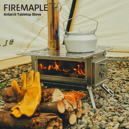 FIREMAPLE Antarctic -pöytäliesi: Kompakti ja tehokas Camping Heat