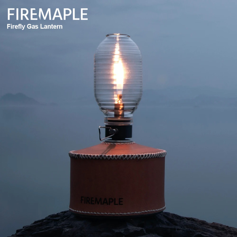 FIREMAPLE Firefly: Justerbar LED campinglanterne - ingen mantler