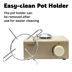 FIREMAPLE Kompaktna prenosna taborniška peč za potovanje z nahrbtnikom