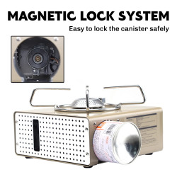 FIREMAPLE Kompaktna prenosna taborniška peč za potovanje z nahrbtnikom