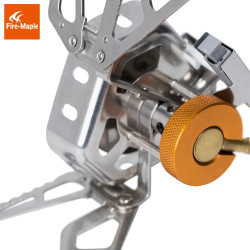 FIREMAPLE FMS-125: Kraftfull vindtät spis för camping och vandring