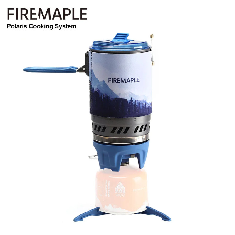 FIREMAPLE Polaris X5: Compact Camping Stove & Boiler