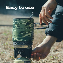 FIREMAPLE Star X1: Compact & Powerful Camping Stove with Heat Excha...