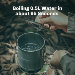 FIREMAPLE Petrel G2/G3: Ultralight Camp Stove for Hiking & Travel