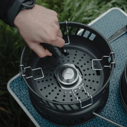 FIREMAPLE Kompakt campingkomfur og køkkengrej - klar til vandreture