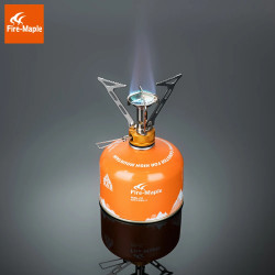 FIREMAPLE FMS-103: Kompakt og bærbar campingovn til udendørs...