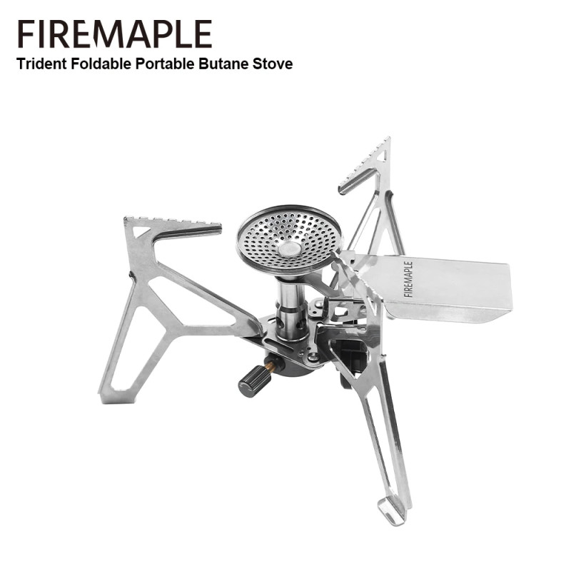 FIREMAPLE Trident: Portable, Windproof 2200W Camp Stove