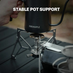 FIREMAPLE Trident: Portable, Windproof 2200W Camp Stove