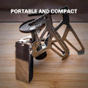 FIREMAPLE Trident: Portable, Windproof 2200W Camp Stove