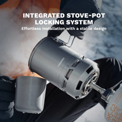 FIREMAPLE Petrel: Ultra-letvægts Backpacking Komfur & Komfur