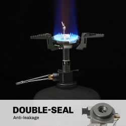 FIREMAPLE Greenpeak II: Ultrakevyt, tuulenpitävä kaasuliesi selkälaukulle...