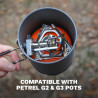 FIREMAPLE Ultralight Backpacking Stove: 7165BTU Powerful & Compact