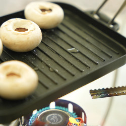 FIREMAPLE Mini Grillplate - Slitesterk, ikke-klebende, bærbar BBQ