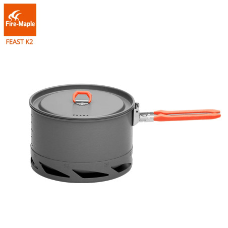 FIREMAPLE Feast Series K2: Compact & Efficient Portable Pot for Cam...