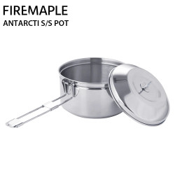 Складной походный котел FIREMAPLE Antarcti S304 из нержавеющей стали