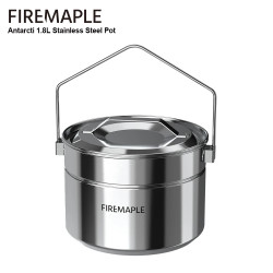 FIREMAPLE Antarcti 1.8L: Durable Stainless Steel Camp Cooking Set