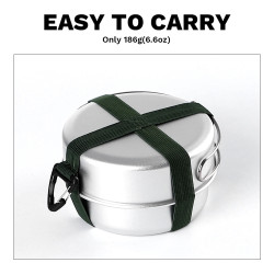 FIREMAPLE Frost Mini: Letvægts campingkøkkensæt til vandreture og...