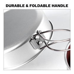 FIREMAPLE Frost Mini: Letvægts campingkøkkensæt til vandreture og...