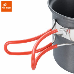 FIREMAPLE Ultra Light Folding Camp Pot & Bowl - 1 Person FMC-207