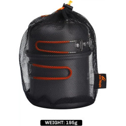 FIREMAPLE Ultra Light Folding Camp Pot & Bowl - 1 Person FMC-207