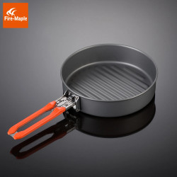FIREMAPLE Feast 3: Kompakten komplet kuhinjske posode za kampiranje za pohodništvo in piknike