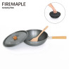 FIREMAPLE lengvas Wok ir troškinimo puodas: kompaktiški stovyklavimo indai