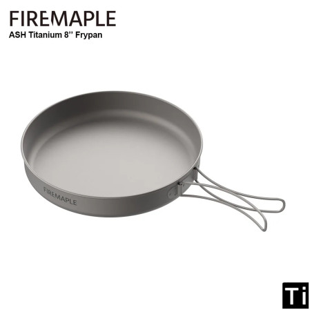 Poêle à frire en titane FIREMAPLE ASH - Ultralégère et pliable