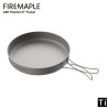 Poêle à frire en titane FIREMAPLE ASH - Ultralégère et pliable
