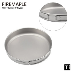 Poêle à frire en titane FIREMAPLE ASH - Ultralégère et pliable