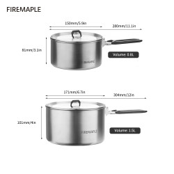 FIREMAPLE: compacte en duurzame kampeerkookset