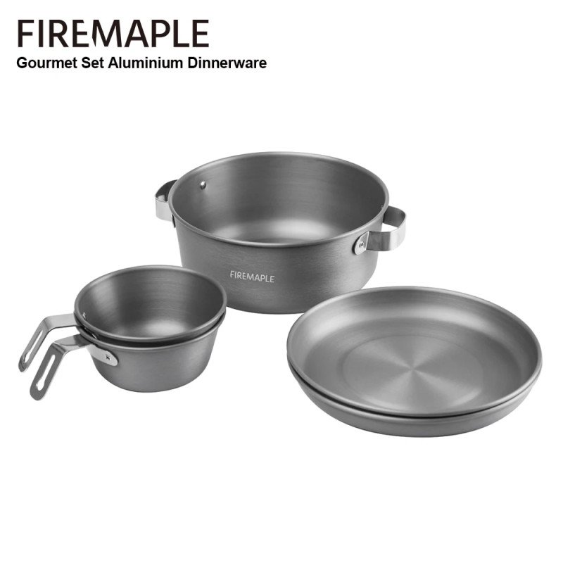 FIREMAPLE: Premium aluminium kampeerkookgerei en servies