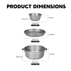 FIREMAPLE: Premium aluminium kampeerkookgerei en servies