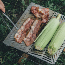 FIREMAPLE Bærbar BBQ Grill & Bord - Camping & Udendørs