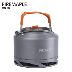 FIREMAPLE: Portable Hiking Teapot, Heat Exchanger, 0.8L/1.3L