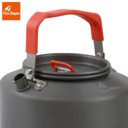 FIREMAPLE 1.3L Camping Kettle: Durable, Lightweight, Heatproof