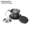 FIREMAPLE Orca Vietnamese Coffee Dripper: Tahan Lama, Dapat Digunakan Kembali & Berkemah-...