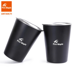 FIREMAPLE: Durable Stainless Steel Camping Mugs for Adventure