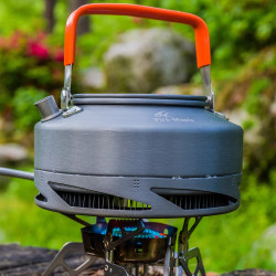 Ketel Perkemahan FIREMAPLE: Cepat Mendidih, Tahan Panas, Sempurna untuk Kopi & Teh