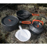 FIREMAPLE Foldable Aluminum Camp Cookware Set - Hike & Feast