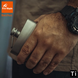 FIREMAPLE Bacchus: сверхлегкая титановая фляга для отдыха на природе