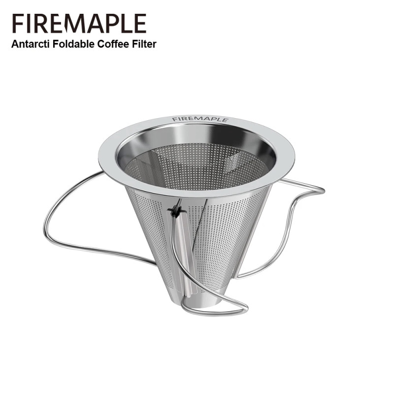 FIREMAPLE: Sammenleggbar kaffedrypper for camping og reiser