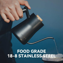 Чайник FIREMAPLE Orca: точный налив, нержавеющая сталь 304