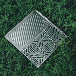 Prenosni žar FIREMAPLE - zložljiva miza, oglje in kuhalna plošča