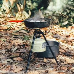 FIREMAPLE Oar Gas Stove Stand: Portable & Stable Cooking