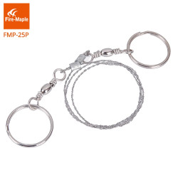 FIREMAPLE Hand Chain: Compact Metal Wire Saw for Survival & Camping