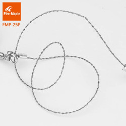 FIREMAPLE Hand Chain: Compact Metal Wire Saw for Survival & Camping