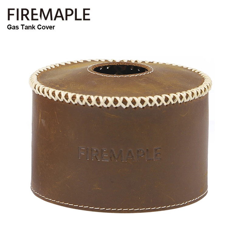 FIREMAPLE Durable Cowhide Gas Canister Cover (220g)