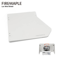 FIREMAPLE 4 Plate Folding Camp Stove Windshield for Cooking