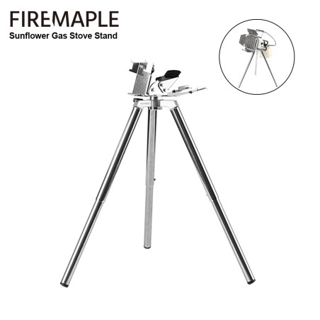 FIREMAPLE Sunflower: Ultralight, Stable Gas Stove Stand for Camping