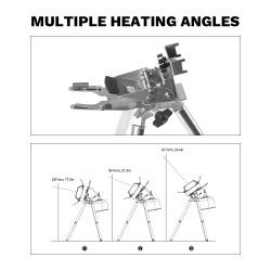 FIREMAPLE Sunflower: Ultralight, Stable Gas Stove Stand for Camping